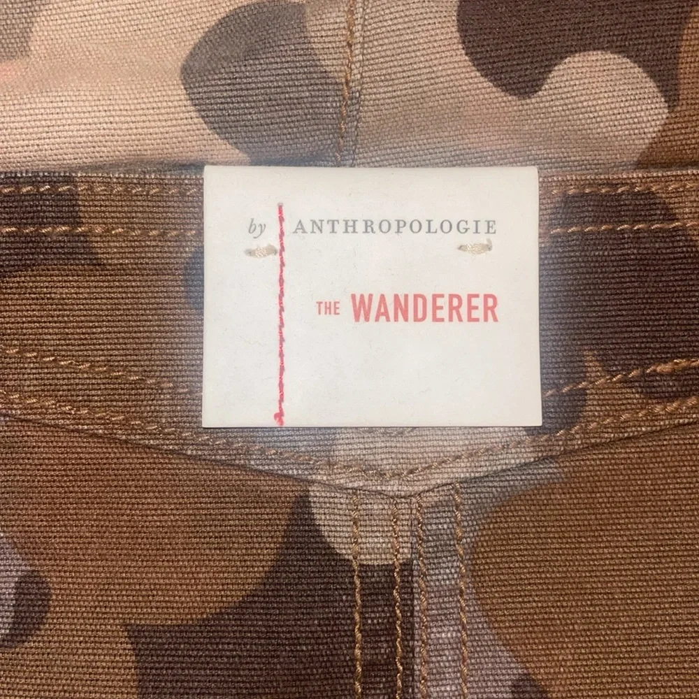 Anthropologie Wanderer Camo Utility Shorts. US 29. NWT. - Picture 5 of 8